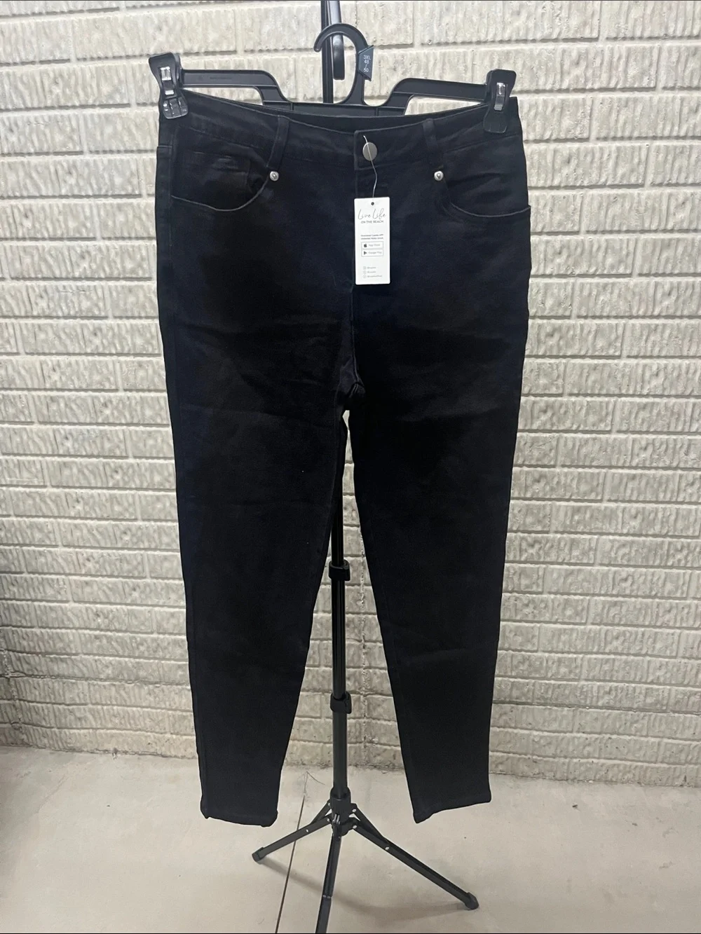 Cupshe Women's Black Skinny High-Rise Jeans